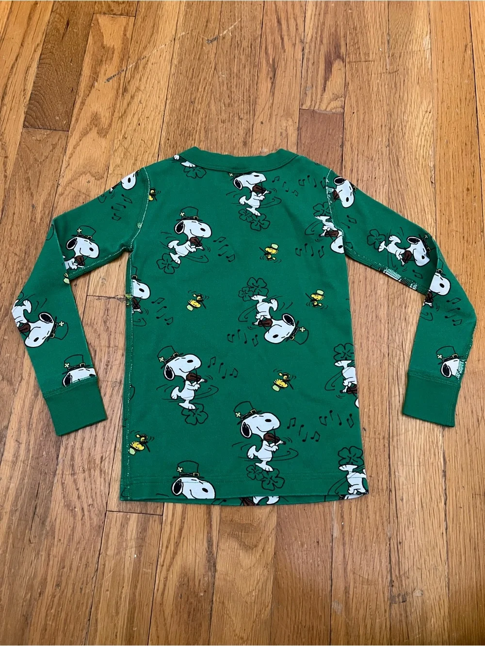 Hanna Andersson Peanuts Shamrock PJs